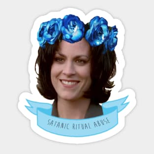 MONICA REYES X FILES ANGEL / ALIEN OF THE WORLD Sticker